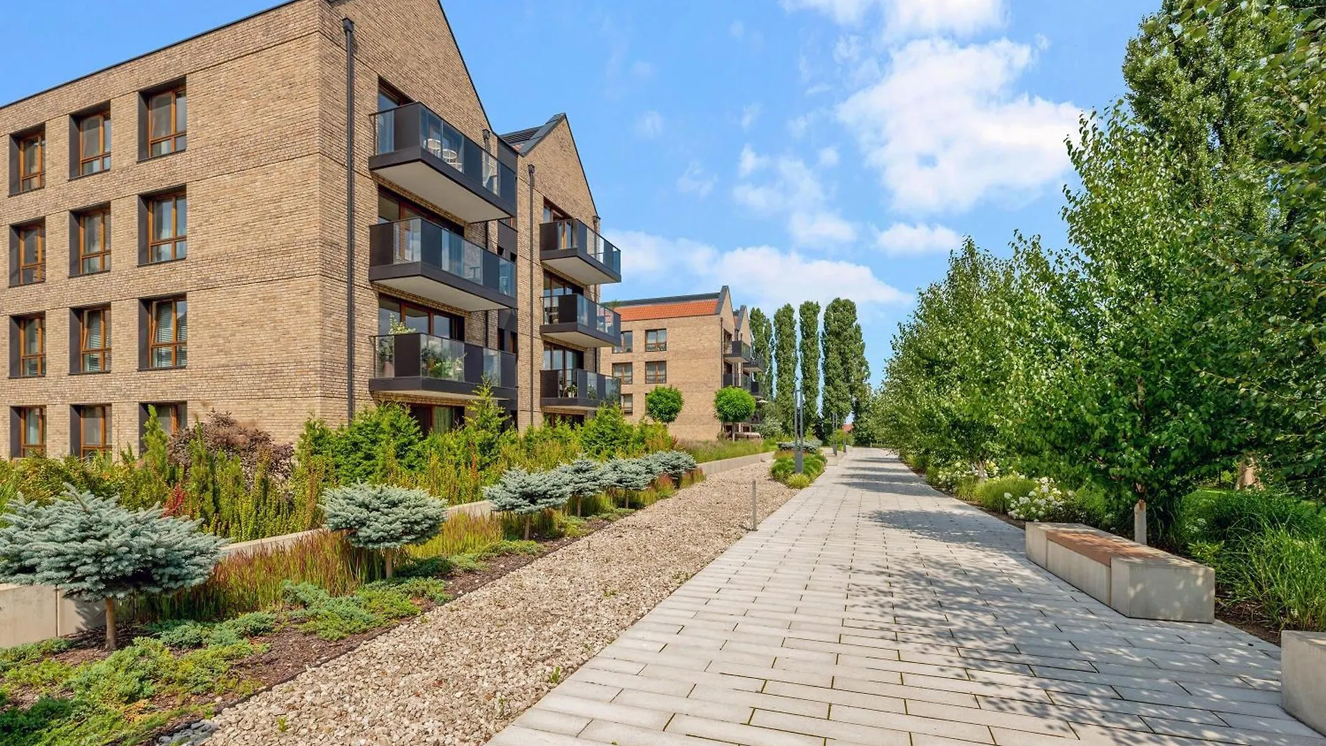 Front Park Apartments With Parking By Lion Apartments Gdańsk